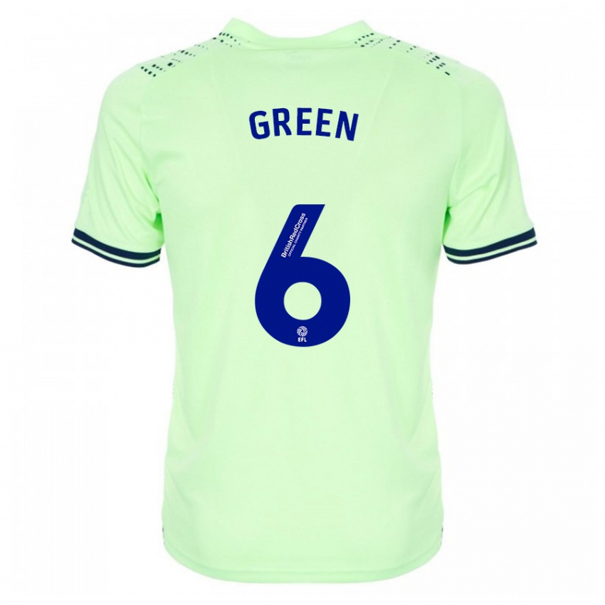 Kinder Isabel Green #6 Marine Auswärtstrikot Trikot 2023/24 T-Shirt