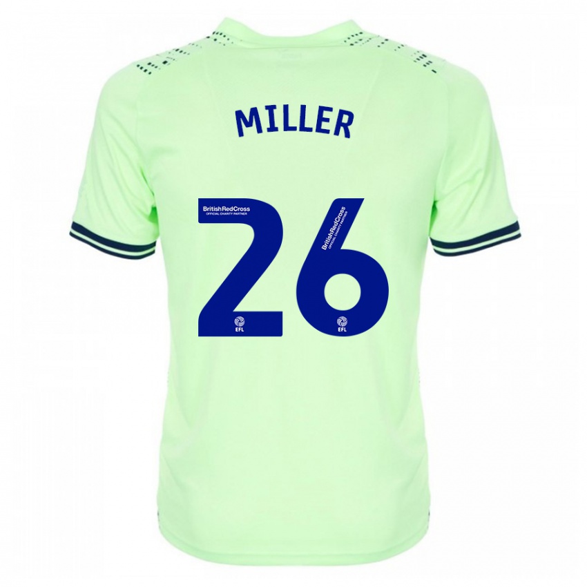 Kinder Nna Miller #26 Marine Auswärtstrikot Trikot 2023/24 T-Shirt