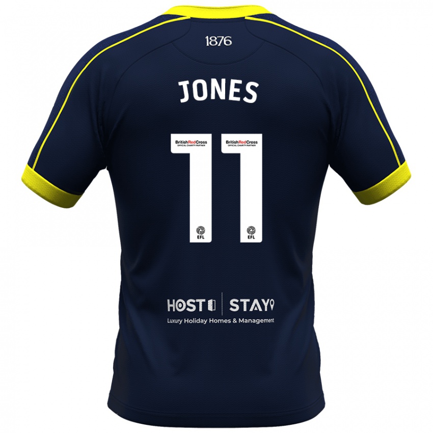 Kinder Isaiah Jones #11 Marine Auswärtstrikot Trikot 2023/24 T-Shirt