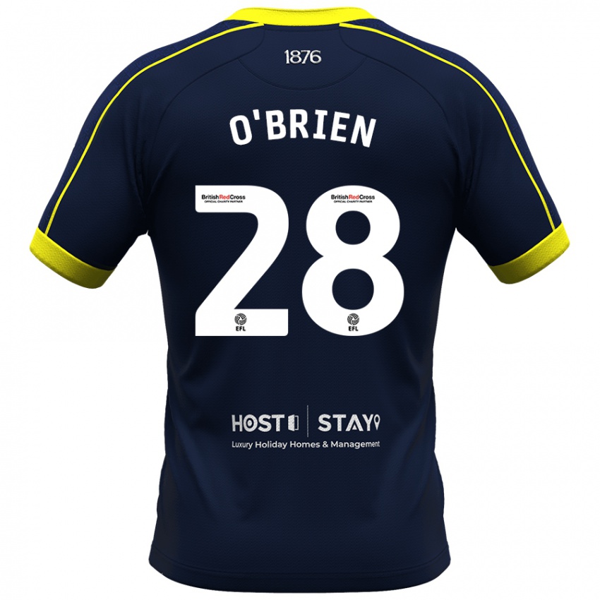 Kinder Lewis O'brien #28 Marine Auswärtstrikot Trikot 2023/24 T-Shirt