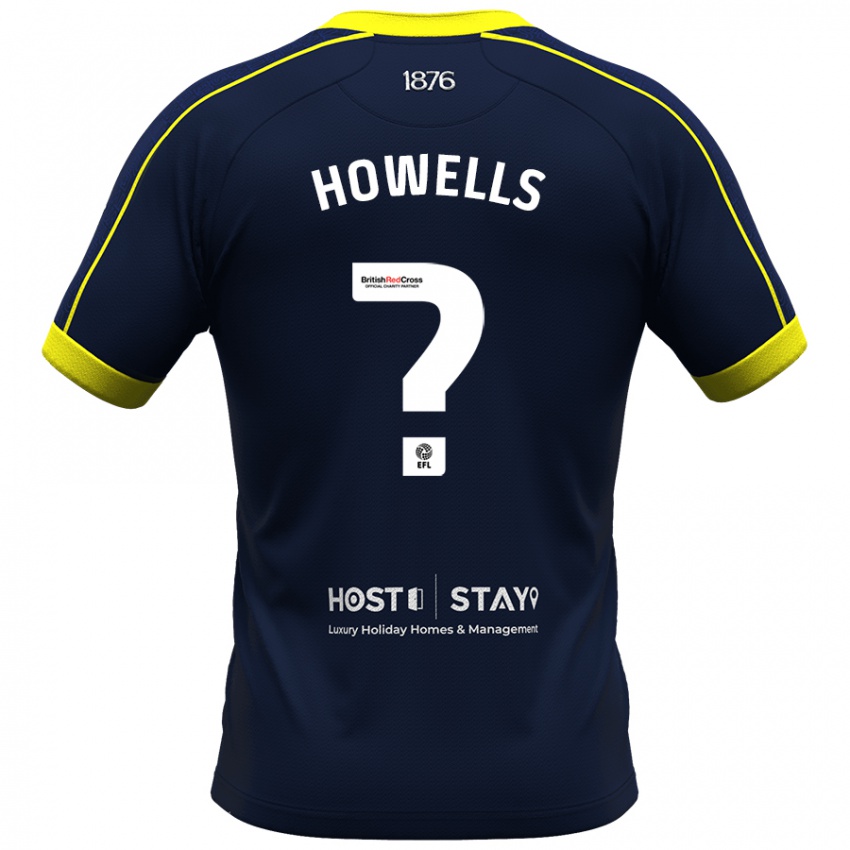 Kinder Max Howells #0 Marine Auswärtstrikot Trikot 2023/24 T-Shirt