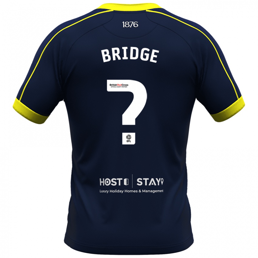 Kinder Aj Bridge #0 Marine Auswärtstrikot Trikot 2023/24 T-Shirt