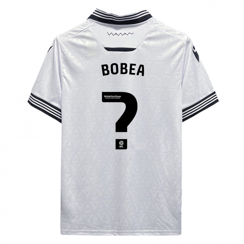 Kinder Mario Bobea #0 Weiß Auswärtstrikot Trikot 2023/24 T-Shirt