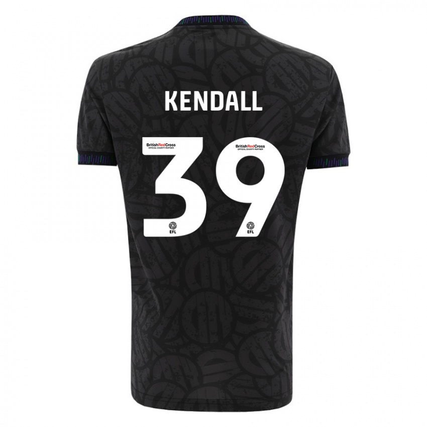 Kinder Maya Kendall #39 Schwarz Auswärtstrikot Trikot 2023/24 T-Shirt