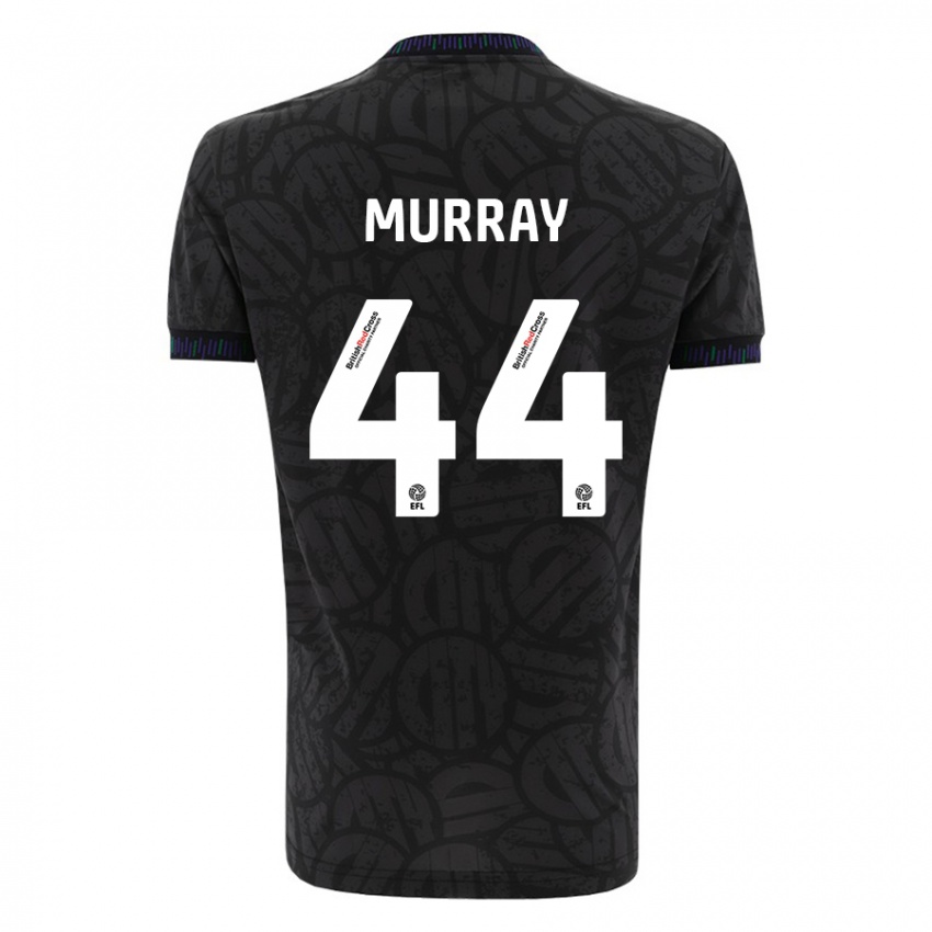 Kinder Satara Murray #44 Schwarz Auswärtstrikot Trikot 2023/24 T-Shirt