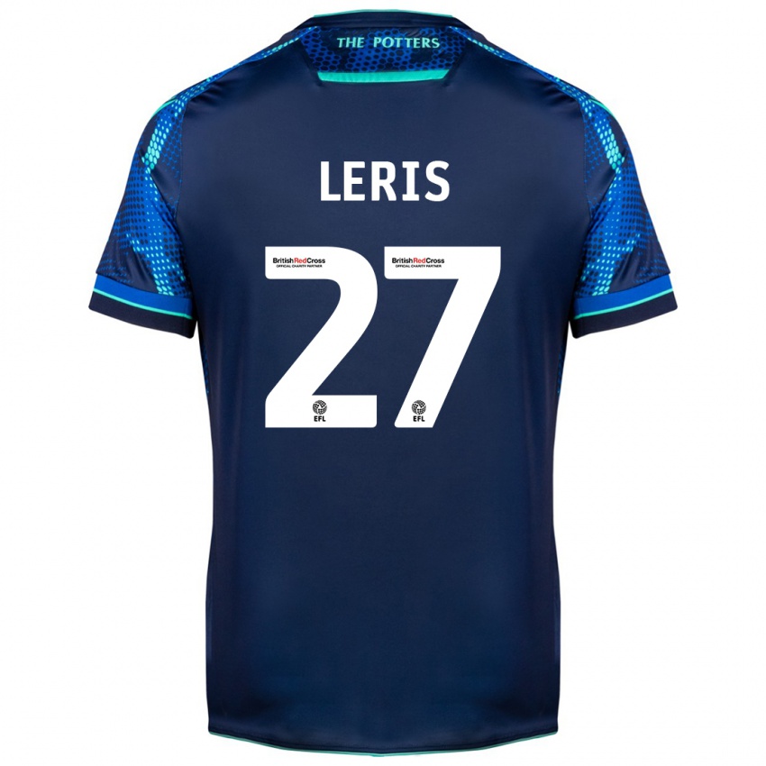 Kinder Mehdi Léris #27 Marine Auswärtstrikot Trikot 2023/24 T-Shirt