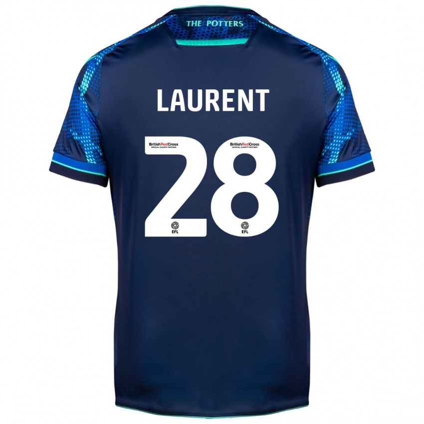 Kinder Josh Laurent #28 Marine Auswärtstrikot Trikot 2023/24 T-Shirt