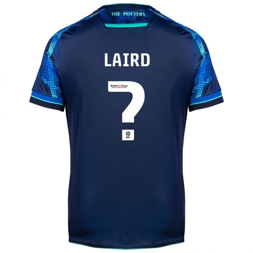 Kinder Logan Laird #0 Marine Auswärtstrikot Trikot 2023/24 T-Shirt