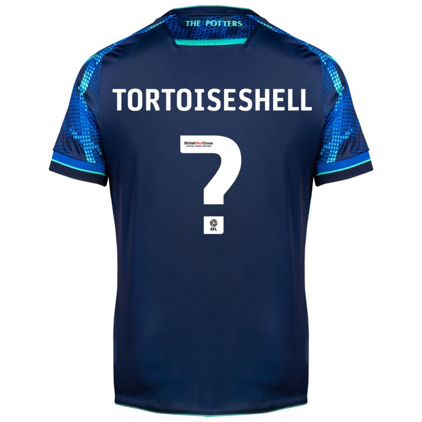 Kinder Jenson Tortoiseshell #0 Marine Auswärtstrikot Trikot 2023/24 T-Shirt