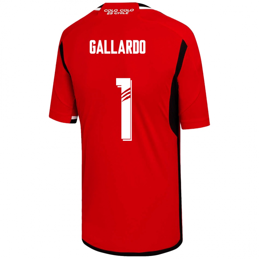 Kinder Alexia Gallardo #1 Rot Auswärtstrikot Trikot 2023/24 T-Shirt