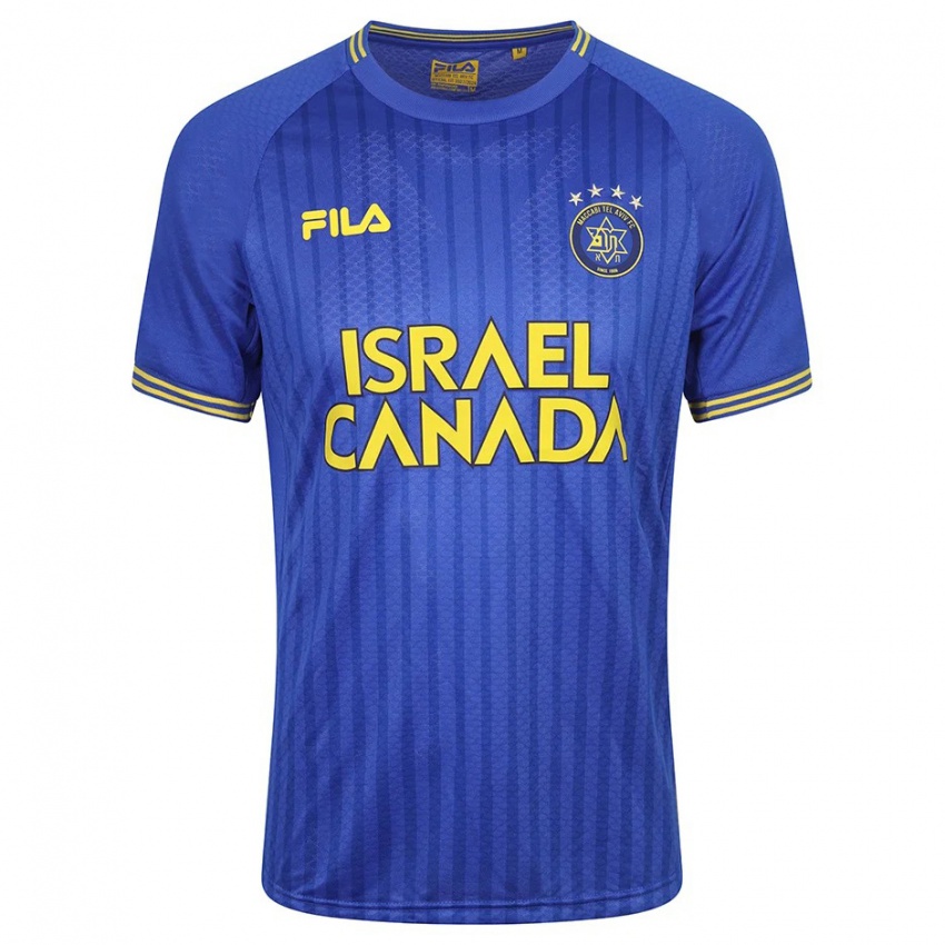 Kinder Israel Saly Fahima #0 Blau Auswärtstrikot Trikot 2023/24 T-Shirt