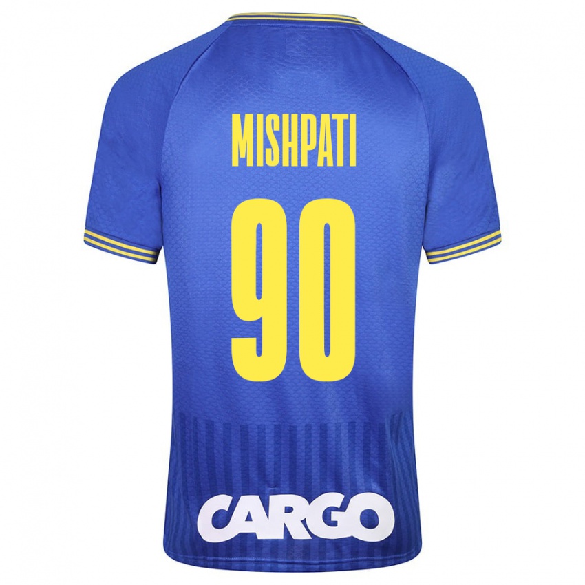 Kinder Roi Mishpati #90 Blau Auswärtstrikot Trikot 2023/24 T-Shirt
