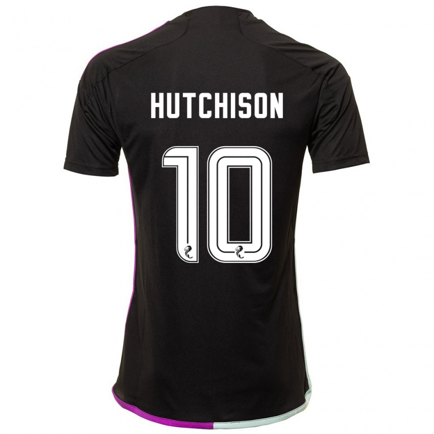 Kinder Bayley Hutchison #10 Schwarz Auswärtstrikot Trikot 2023/24 T-Shirt