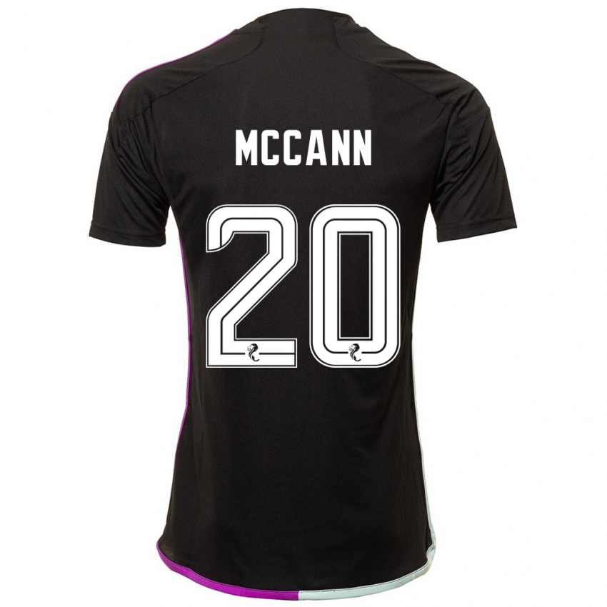 Kinder Annalisa Mccann #20 Schwarz Auswärtstrikot Trikot 2023/24 T-Shirt