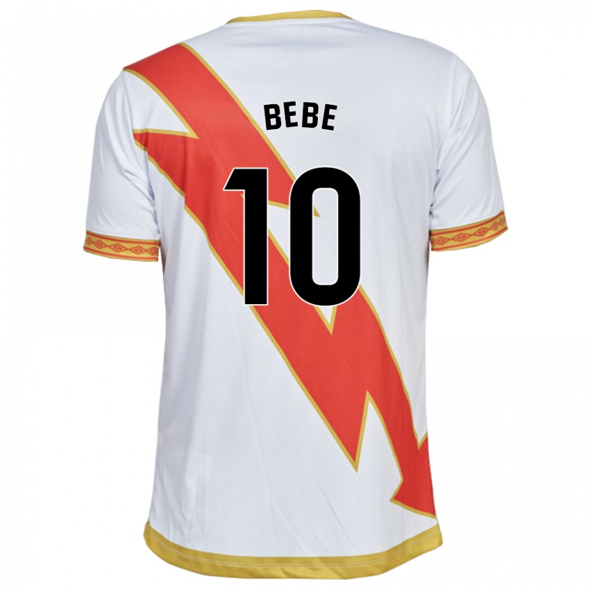 Herren Bebé #10 Weiß Heimtrikot Trikot 2023/24 T-Shirt