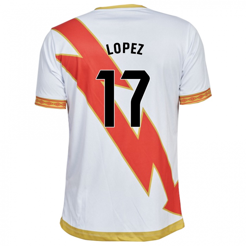 Herren Unai Lopez #17 Weiß Heimtrikot Trikot 2023/24 T-Shirt