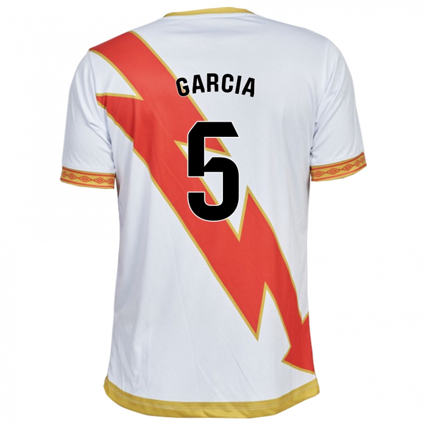 Herren Miguel García #5 Weiß Heimtrikot Trikot 2023/24 T-Shirt