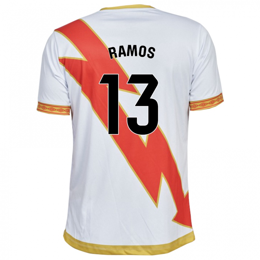 Herren Mario Ramos #13 Weiß Heimtrikot Trikot 2023/24 T-Shirt