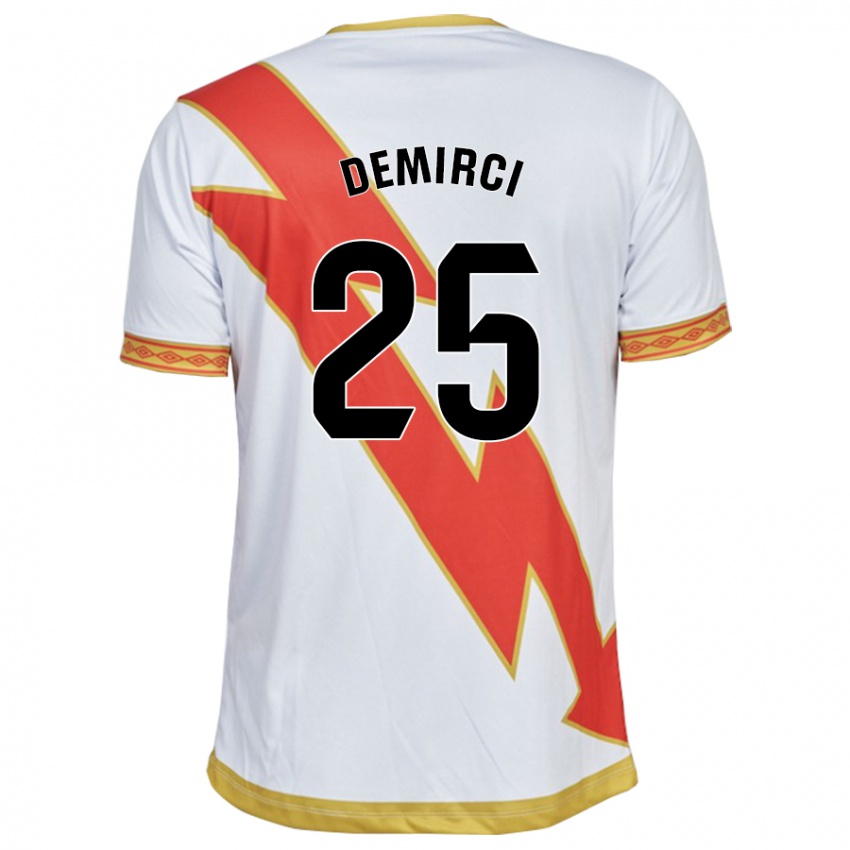 Herren Mert Demirci #25 Weiß Heimtrikot Trikot 2023/24 T-Shirt