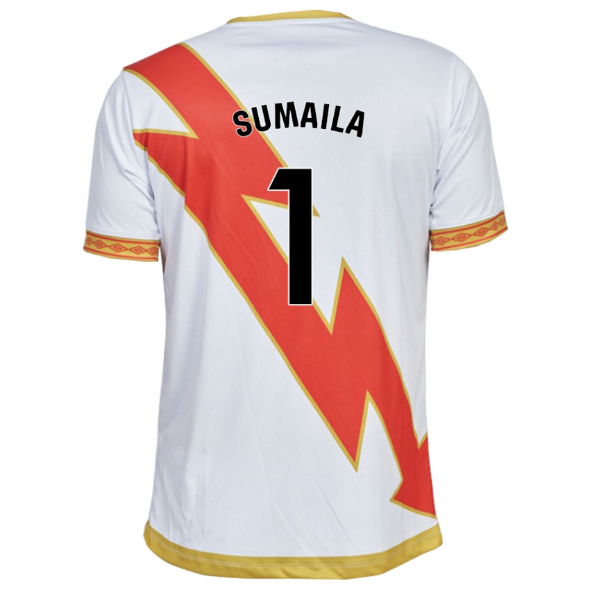 Herren Sherifatu Sumaila #1 Weiß Heimtrikot Trikot 2023/24 T-Shirt