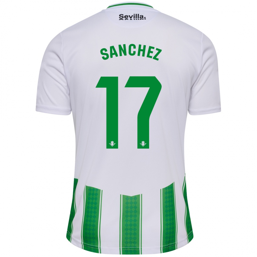 Herren Rodri Sanchez #17 Weiß Heimtrikot Trikot 2023/24 T-Shirt