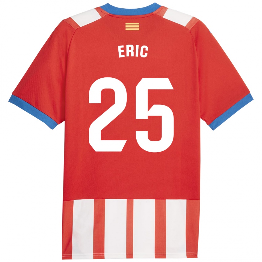 Herren Eric Garcia #25 Rot-Weiss Heimtrikot Trikot 2023/24 T-Shirt