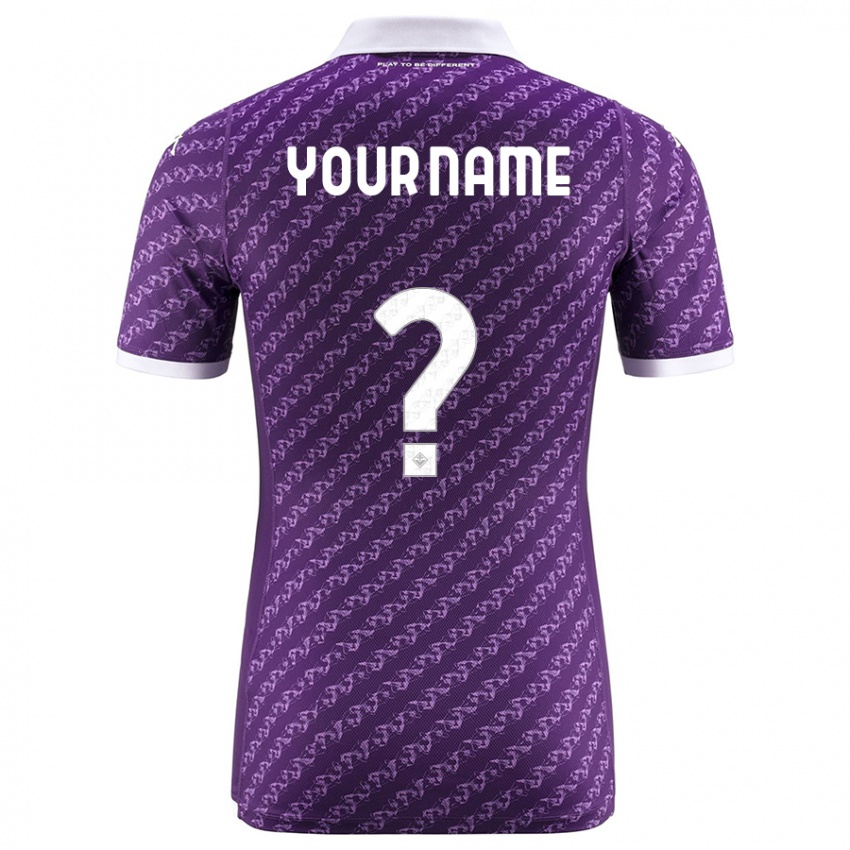 Herren Ihren Namen #0 Violett Heimtrikot Trikot 2023/24 T-Shirt