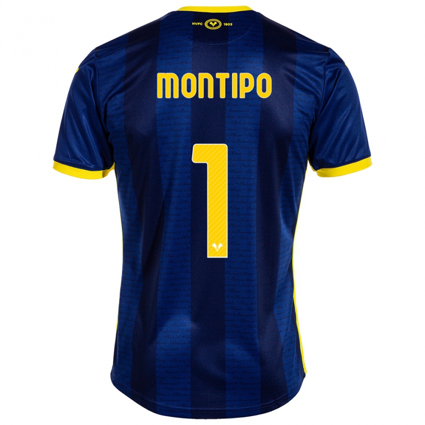 Herren Lorenzo Montipò #1 Marine Heimtrikot Trikot 2023/24 T-Shirt