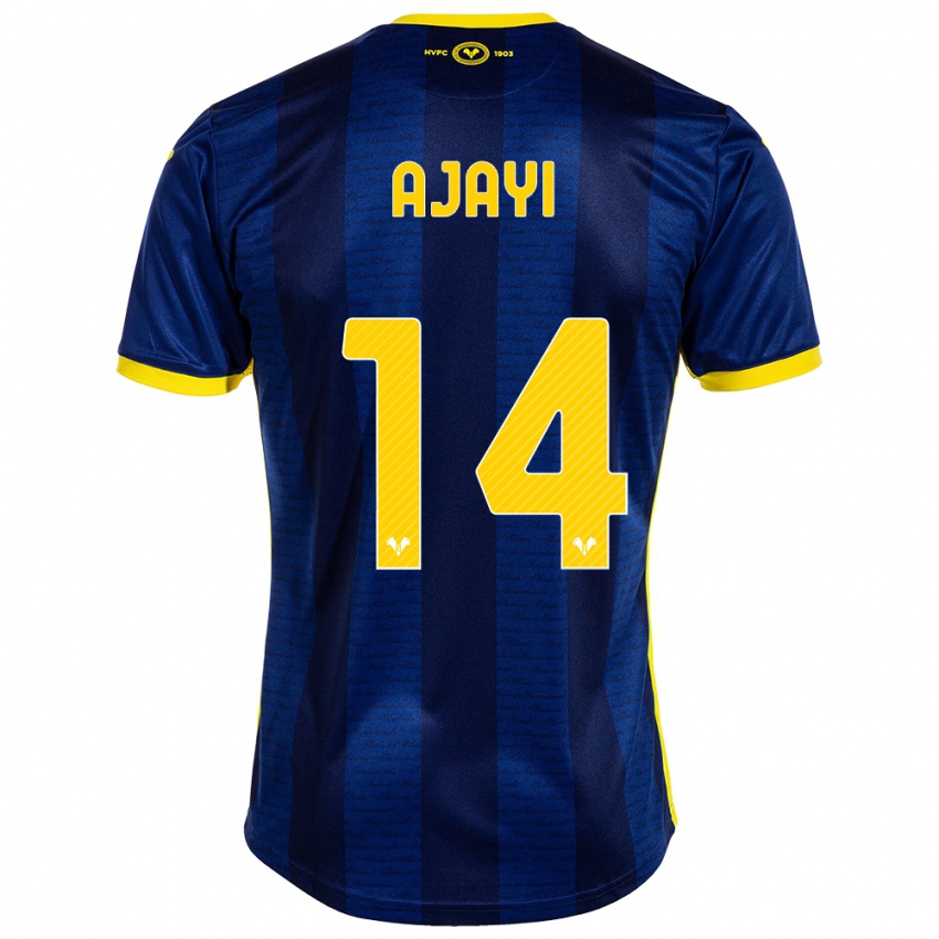 Herren Junior Ajayi #14 Marine Heimtrikot Trikot 2023/24 T-Shirt