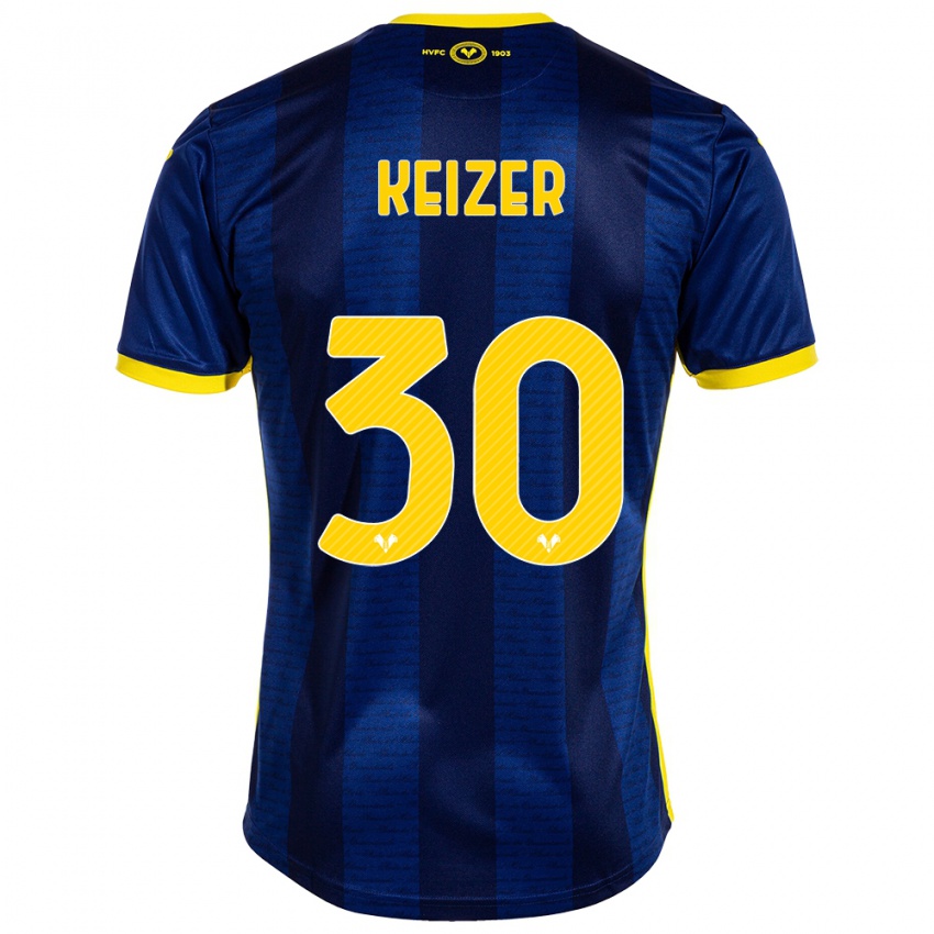 Herren Fanny Keizer #30 Marine Heimtrikot Trikot 2023/24 T-Shirt