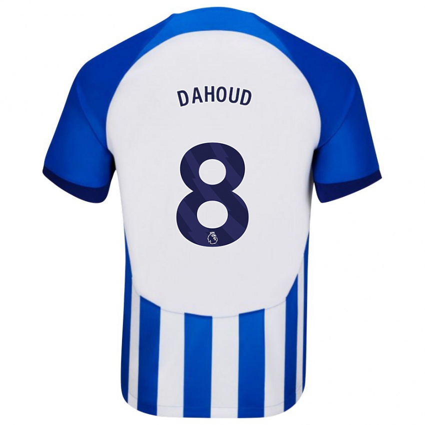 Herren Mahmoud Dahoud #8 Blau Heimtrikot Trikot 2023/24 T-Shirt