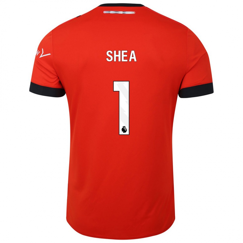 Herren James Shea #1 Rot Heimtrikot Trikot 2023/24 T-Shirt