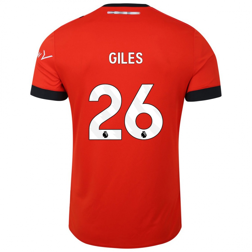 Herren Ryan Giles #26 Rot Heimtrikot Trikot 2023/24 T-Shirt