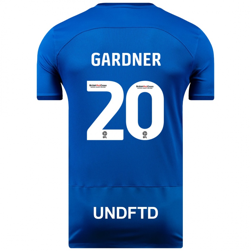 Herren Gary Gardner #20 Blau Heimtrikot Trikot 2023/24 T-Shirt