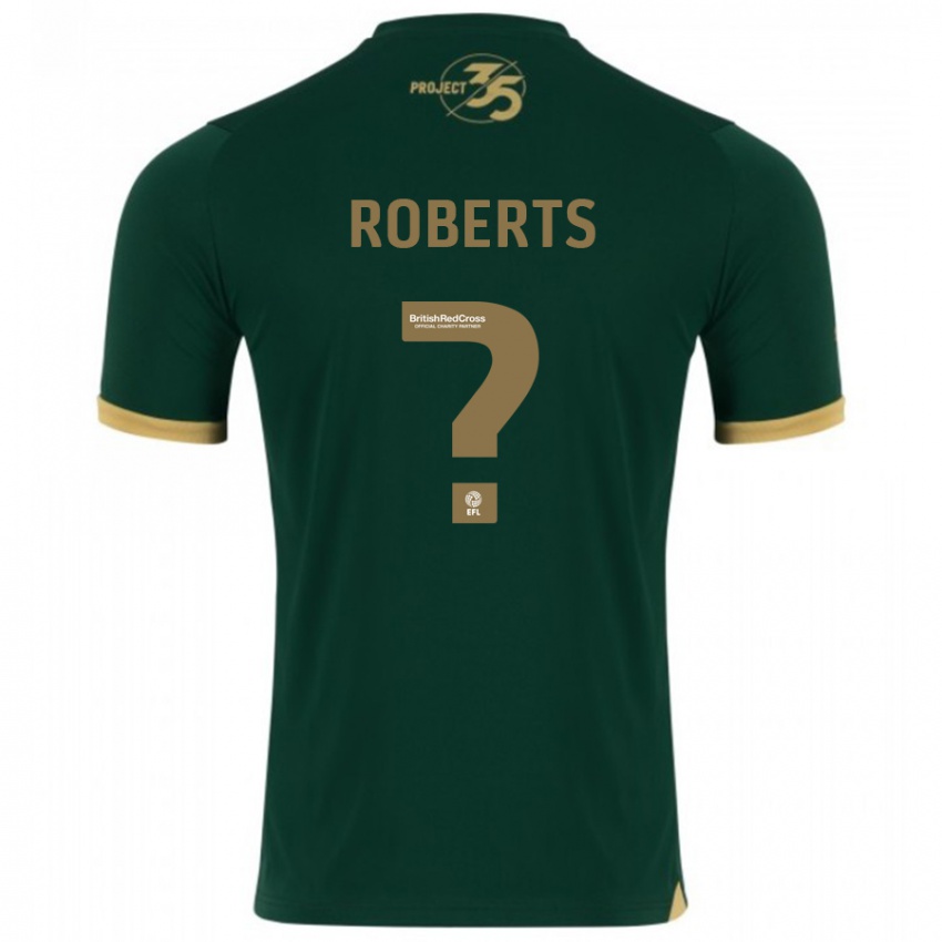 Herren Caleb Roberts #0 Grün Heimtrikot Trikot 2023/24 T-Shirt