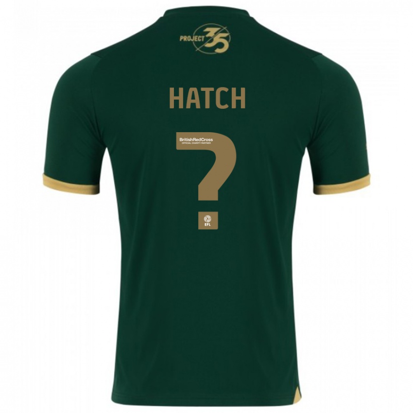 Herren Joseph Hatch #0 Grün Heimtrikot Trikot 2023/24 T-Shirt