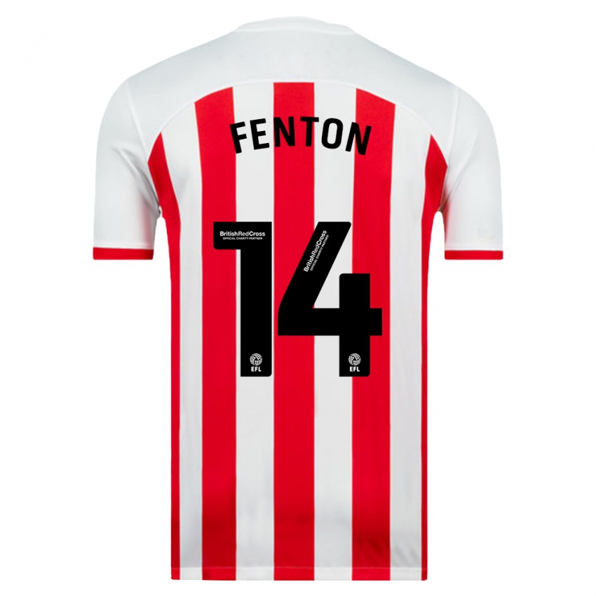 Herren Natasha Fenton #14 Weiß Heimtrikot Trikot 2023/24 T-Shirt