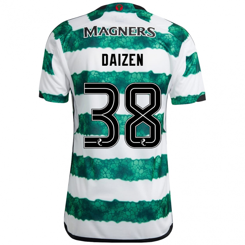 Herren Daizen Maeda #38 Grün Heimtrikot Trikot 2023/24 T-Shirt