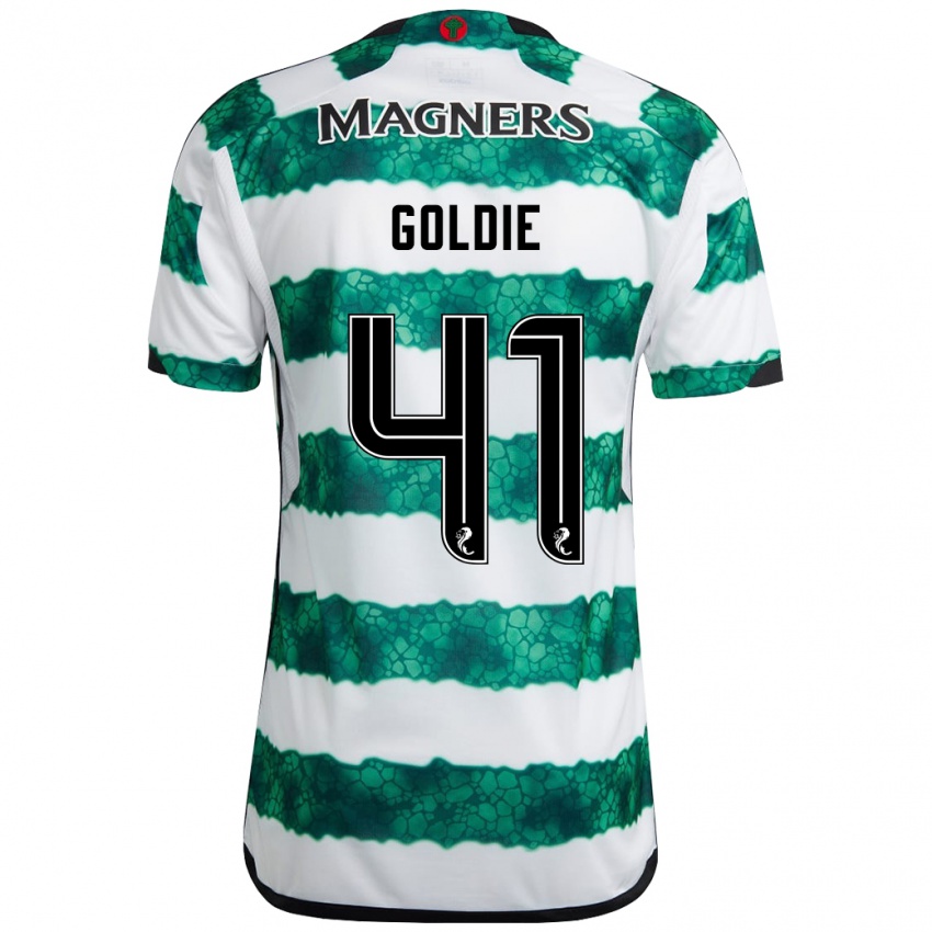 Herren Clare Goldie #41 Grün Heimtrikot Trikot 2023/24 T-Shirt