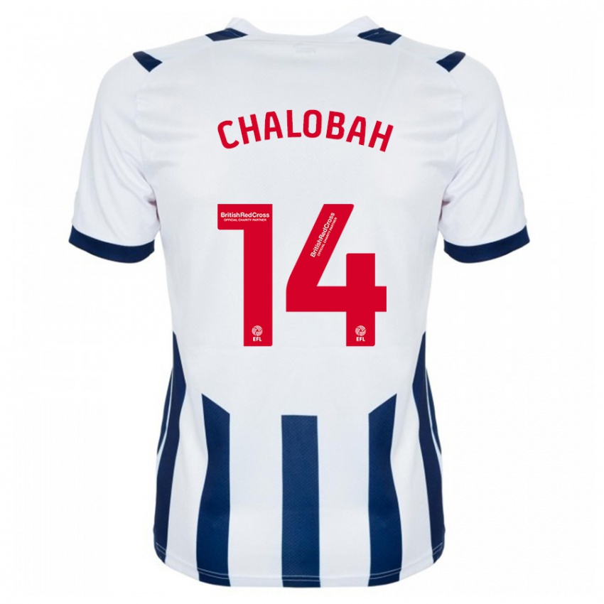 Herren Nathaniel Chalobah #14 Weiß Heimtrikot Trikot 2023/24 T-Shirt