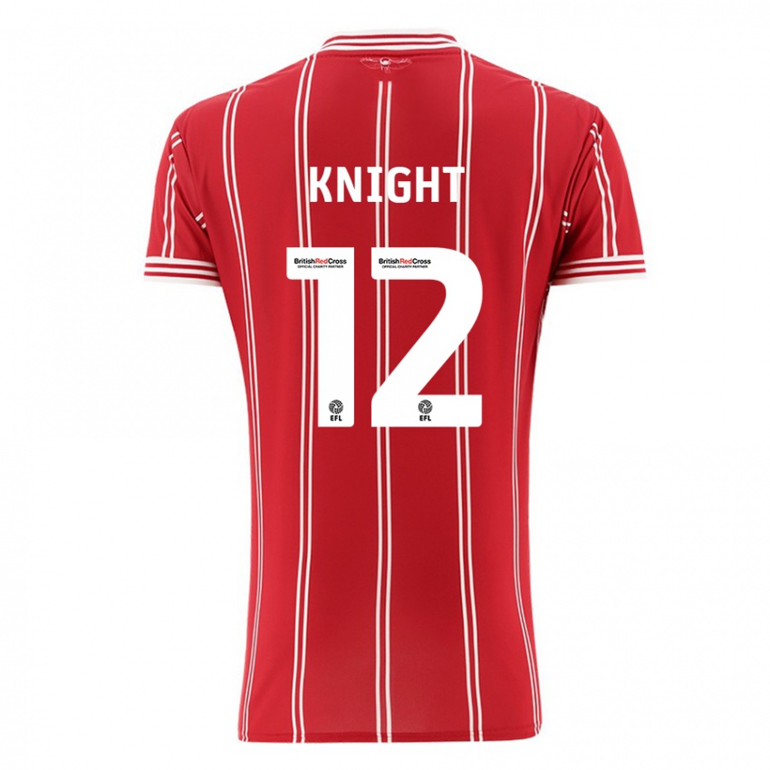 Herren Jason Knight #12 Rot Heimtrikot Trikot 2023/24 T-Shirt