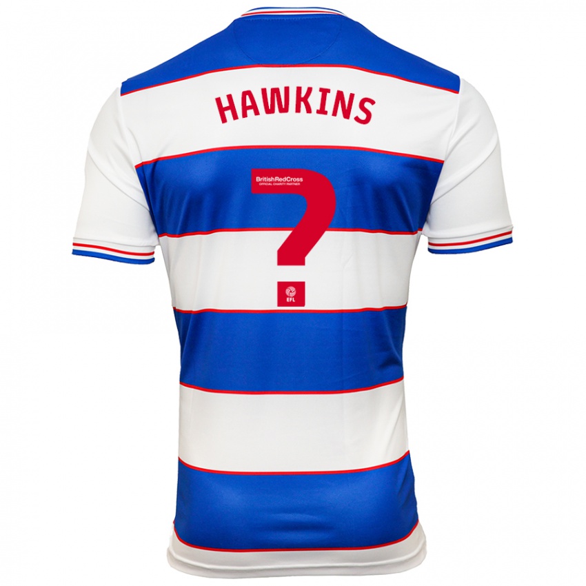 Herren Henry Hawkins #0 Weiß Blau Heimtrikot Trikot 2023/24 T-Shirt
