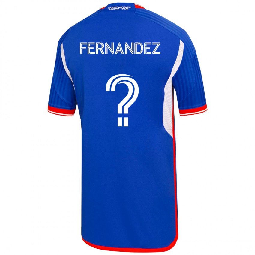 Herren José Matías Fernández #0 Blau Heimtrikot Trikot 2023/24 T-Shirt