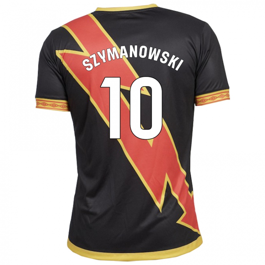 Herren Marianela Szymanowski #10 Schwarz Auswärtstrikot Trikot 2023/24 T-Shirt