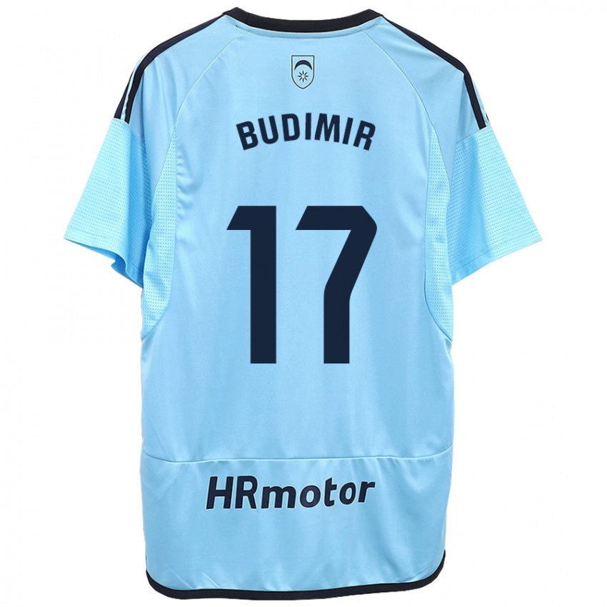 Herren Ante Budimir #17 Blau Auswärtstrikot Trikot 2023/24 T-Shirt