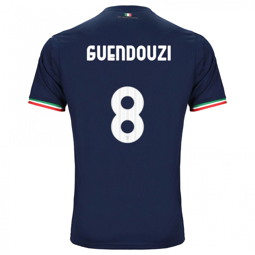 Herren Matteo Guendouzi #8 Marine Auswärtstrikot Trikot 2023/24 T-Shirt