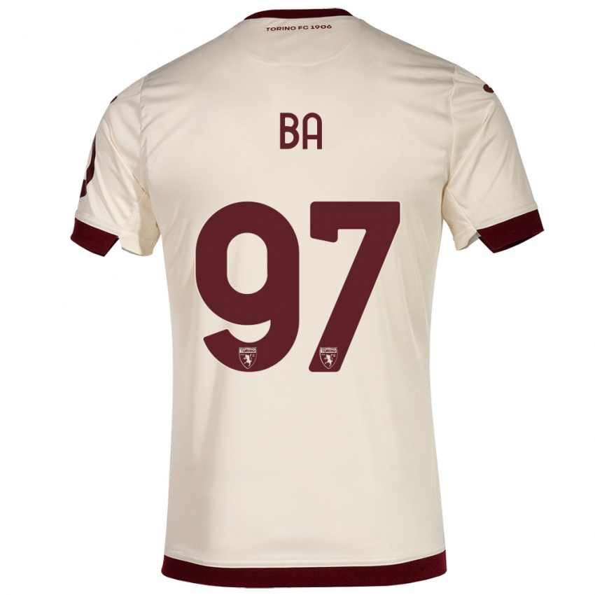 Herren El-Hadji Ba #97 Sekt Auswärtstrikot Trikot 2023/24 T-Shirt