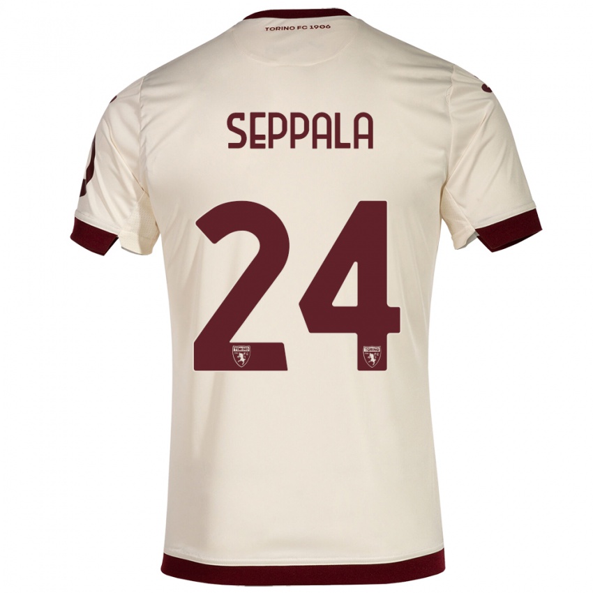 Herren Rosa Lappi-Seppälä #24 Sekt Auswärtstrikot Trikot 2023/24 T-Shirt