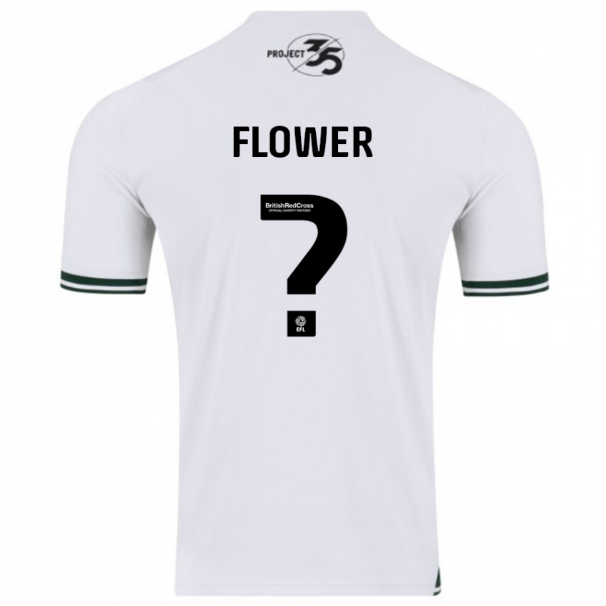Herren Jack Flower #0 Weiß Auswärtstrikot Trikot 2023/24 T-Shirt
