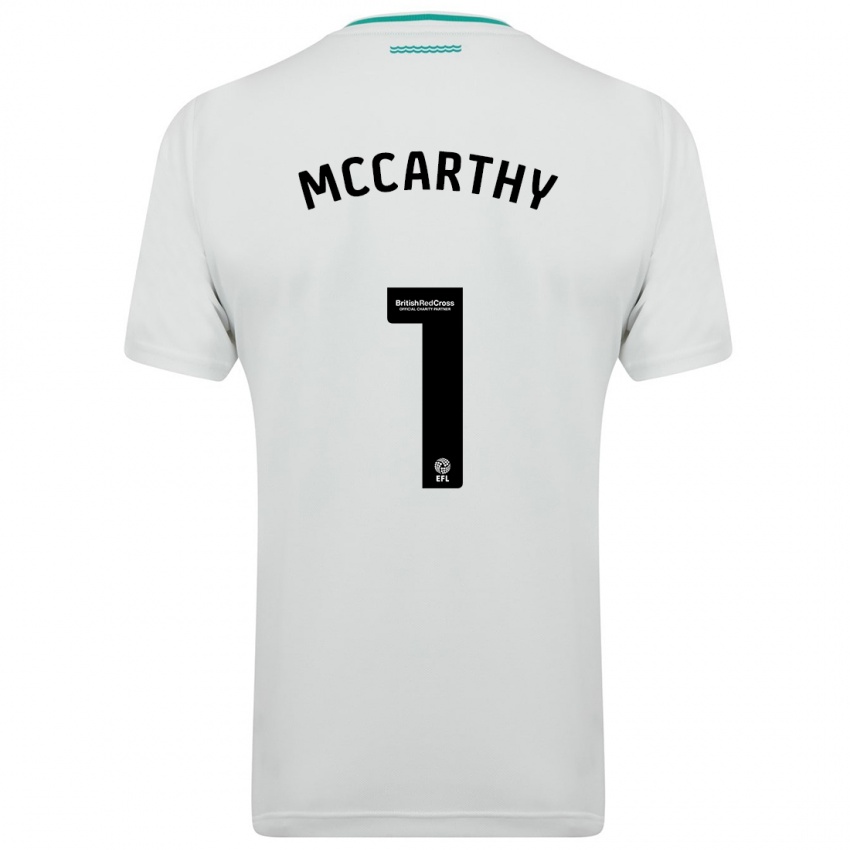 Herren Alex Mccarthy #1 Weiß Auswärtstrikot Trikot 2023/24 T-Shirt
